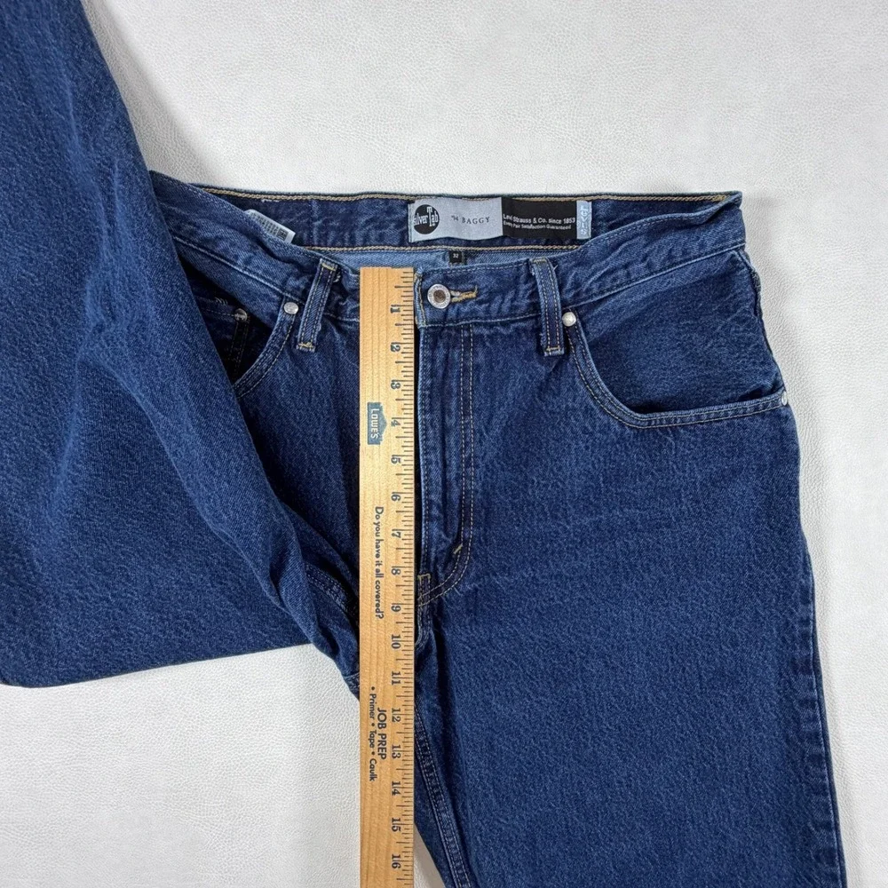 Levis SilverTab 94 Baggy Jeans Mens 32x30 Indigo Blue Denim